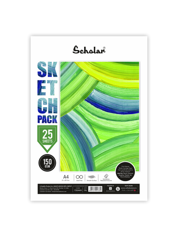 SCHOLAR Cartridge Paper – Loose Sheets - 150 Gsm