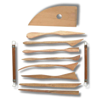 Stationerie Clay Modelling Tools Set Of 10+1