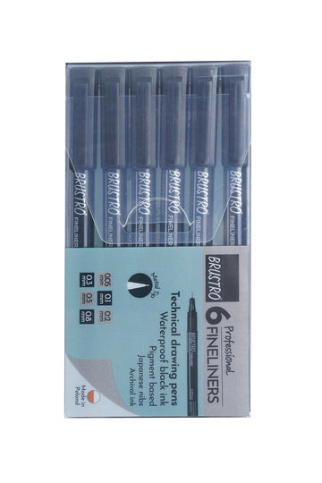 BRUSTRO Professional Pigment Based Fineliner