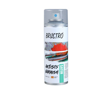 Brustro Artist's Varnish Spray Can 200ml Satin Finish