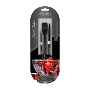 Silver Brush Limited Black Velvet Basic Watercolor Set of -3