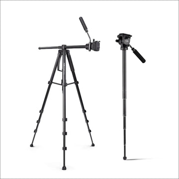 Digitek Professional Tripod CUM Monopod with Multipurpose Head