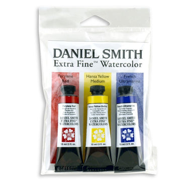 Daniel smith Extra Fine Watercolor Set | PRIMARY EDITION Pack of 3 Colors 15 ML Tubes