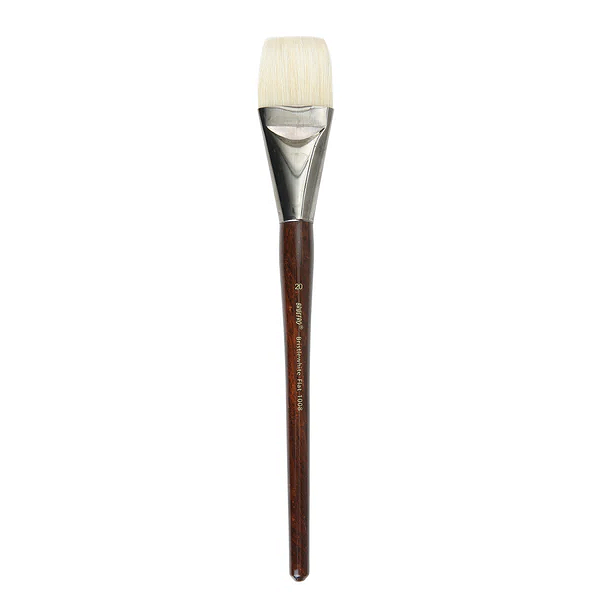 Brustro Artists Bristlewhite Flat Brush Series - 1008 - Brush No. 20