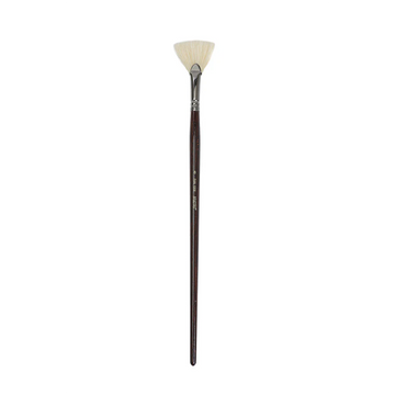 Brustro Artists Bristlewhite Fan Brush Series 1008 - Brush No. 8