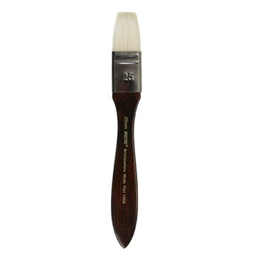 Brustro Artists Bristlewhite Flat Brush Series 1008 - Wide Brush, Size - 25mm