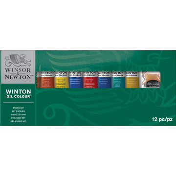 Winsor & Newton Winton Oil Colour Studio Set - 8Tx21ML