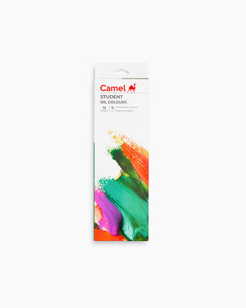Camel  Student  Oil  Colours 12shades 9ml