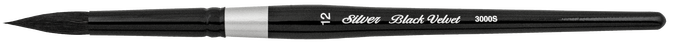 Silver Brush Black Velvet Watercolor Brushes