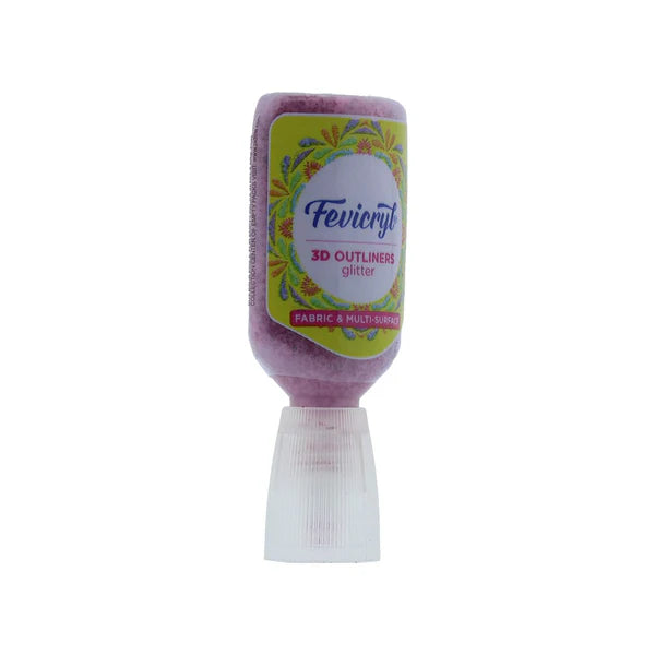 Acrilyic Outliners Fevicryl 3D Outliners glitter 20ml – Wrap and woof
