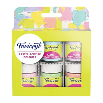 Fevicryl Acrylic Colours Pastel Set