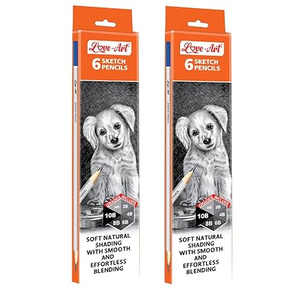 Artline Love Art Sketch Pencil