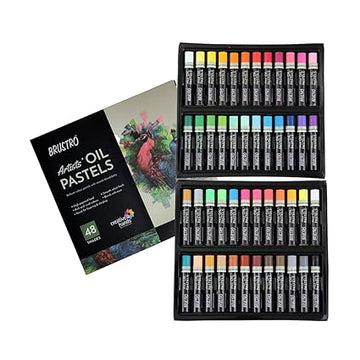 BRUSTRO Artists Oil Pastels 48 Shades