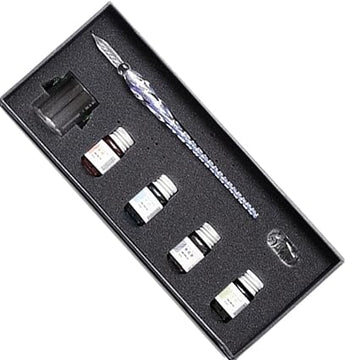 Wrap & woof Glass Dip Ink Pen Set