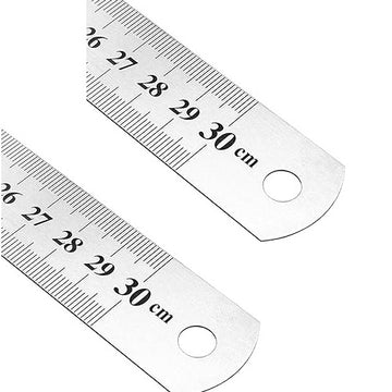 Stainless Steel Ruler Scale 12 inch, 30 cm