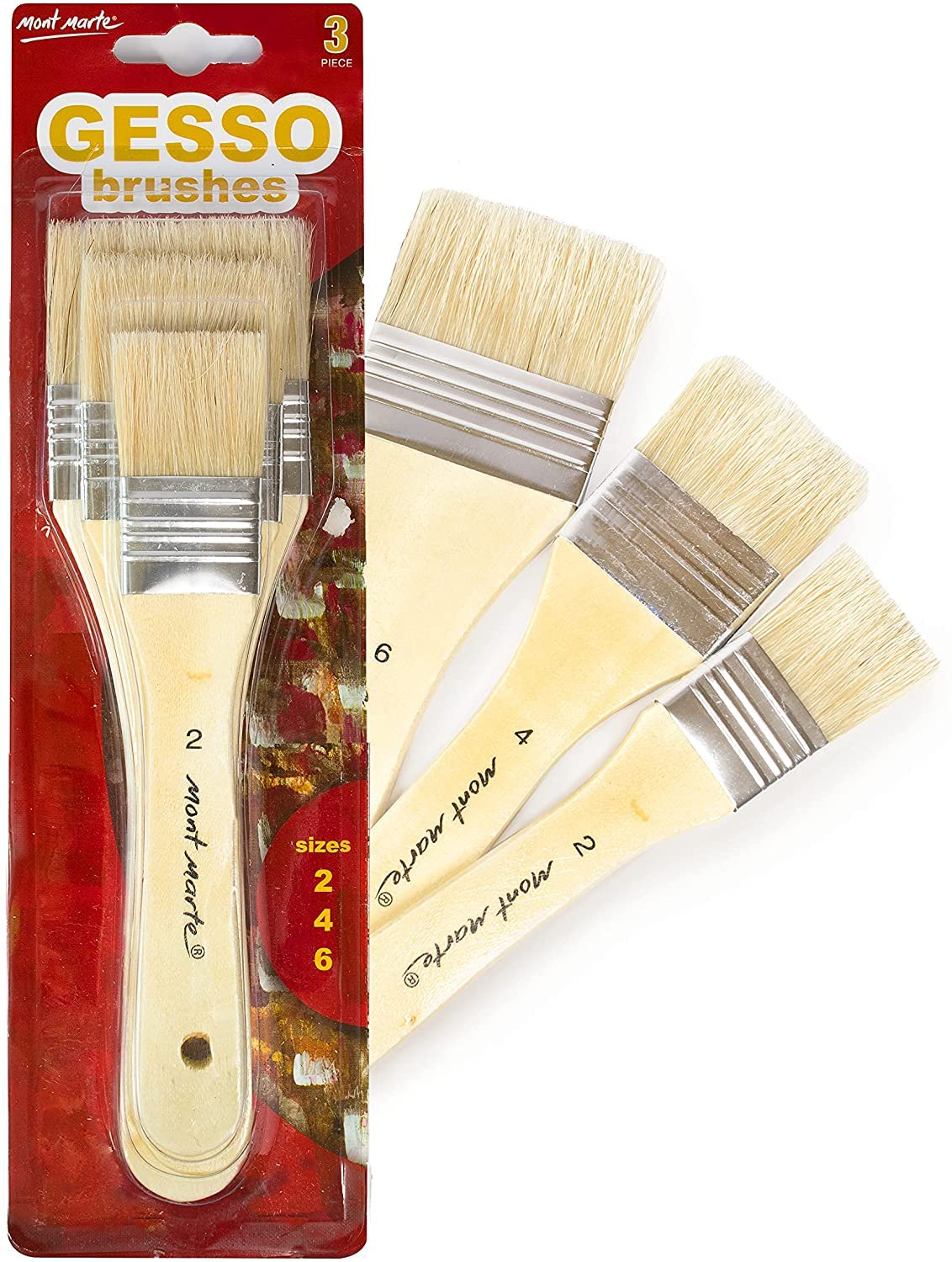 MONT MARTE Gesso Brushe set
