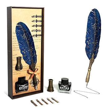 Wrap & woof Feather Pen Set
