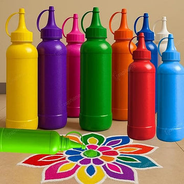 Rangoli Colour Powder Tube Kit