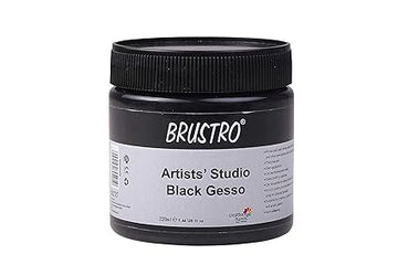 Brustro Studio Gesso Black 220ml