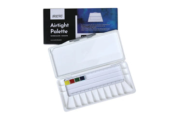 BRUSTRO Artists’ AIRTIGHT Palette 16 Wells