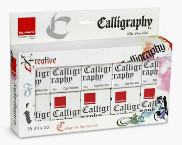 isomars Calligraphy Ink Set of 10
