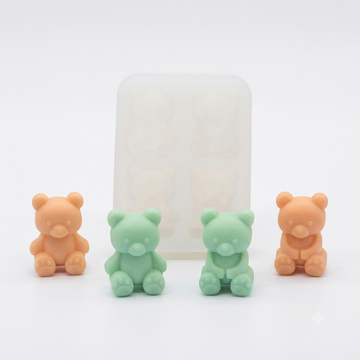 j156236 4 cavity teddy mold/mould