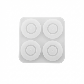 4 CAVITY ROUND EVIL EYE MOLD
