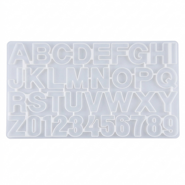 Back Alphabet Hole Mould