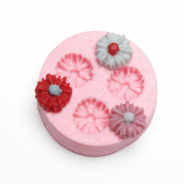 HBR2211 SMALL PINK 3D FLOWER MOLD/MOULD