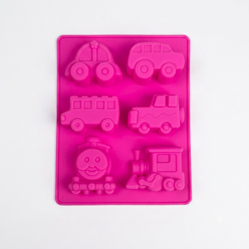 6 cavity train car mould/mold