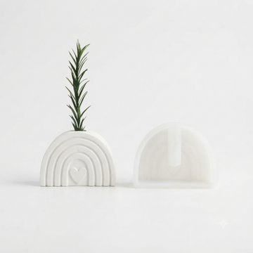 SM1302 RAINBOW Shaped Mini Planter Mould/ MOLD