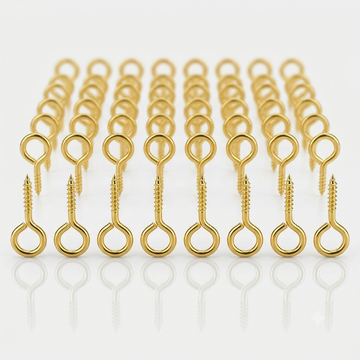 I SCREW FOR KEY CHAIN AND PENDANT GOLD