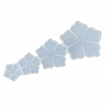4PC 3D FLOWER MOULD