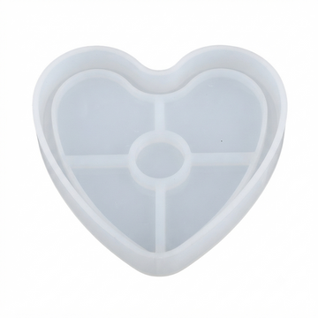 4" Heart Border Mould Resin Art Silicone