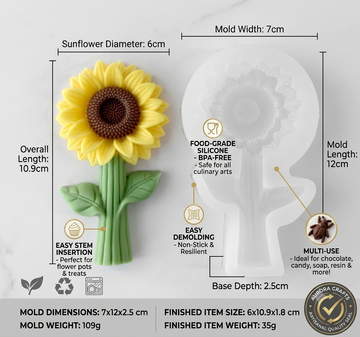 1561111 SUN FLOWER MOLD/MOULD