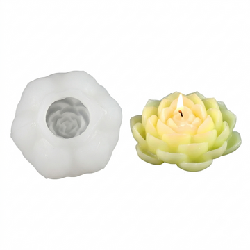 3D Lotus Flower Handmade Mould hm0041