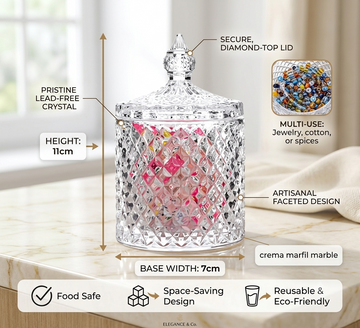 DIAMOND BIG CANDLE JAR