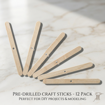 small Wooden 1 Hole Wick Holder ( WX127) 10Pcs/Pkt