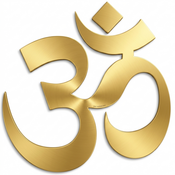Om Golden Acrylic Cutout for Resin Art / Art and Craft