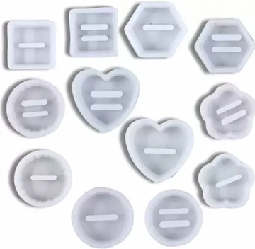 12 Pcs Ring Holder Silicone Mould