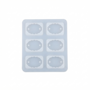6 CAVITY OVAL AGATE RAKHI AND BRACELET MOLD /MOULD
