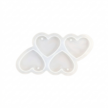 4 CAVITY HEART MOULD