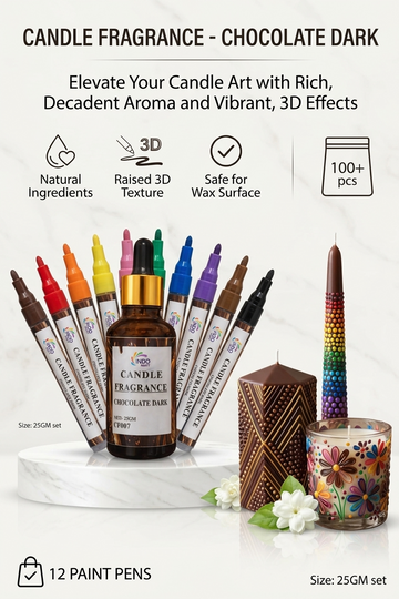 CANDLE FRAGRANCE CHOCOLATE 25ML