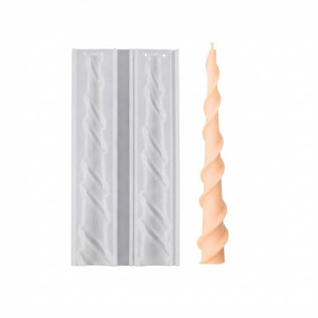 Long Spiral Stick Candle Mould SM1409