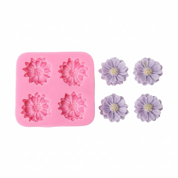 J156244 4 CAVITY FLOWER MOLD/MOULD
