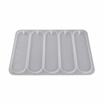 5 PC OVAL BOOK MARK MOULD
