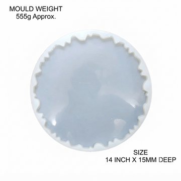 6 CAVITY ROUND BRACELET AND RAKHI MOULD /MOLD