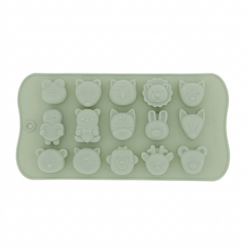 SM1480 Flexible Animals Shape Mould Tray- Ice Balls Maker, Chocolate, Cake, Soap, DIY
