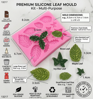 J156232 PINK LEAF MOLD/MOULD