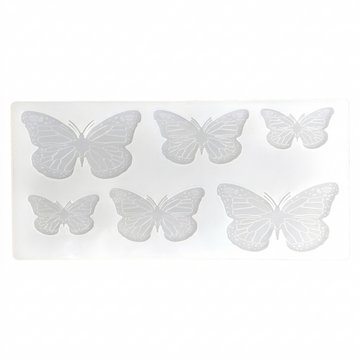 6 in 1 3d butterfly mould